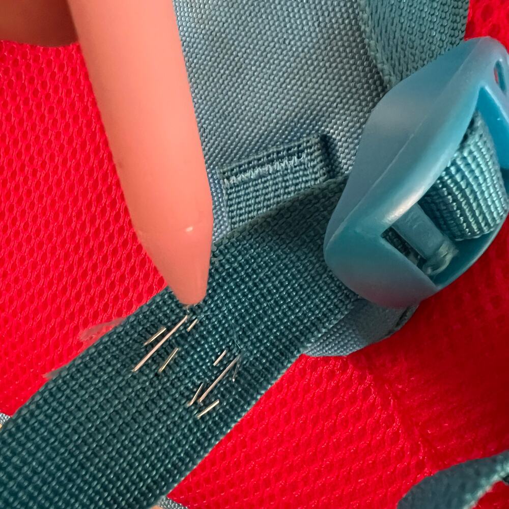 Kids Gaming Backpack Nintendo Switch Style Red Blue School Bag - Picture 11 of 13